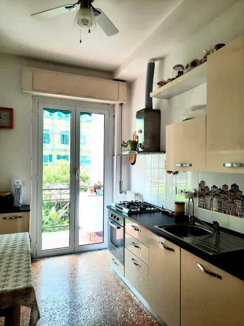 Genoa Pegli, apartment near the waterfront, terrace, balcony - Image 1