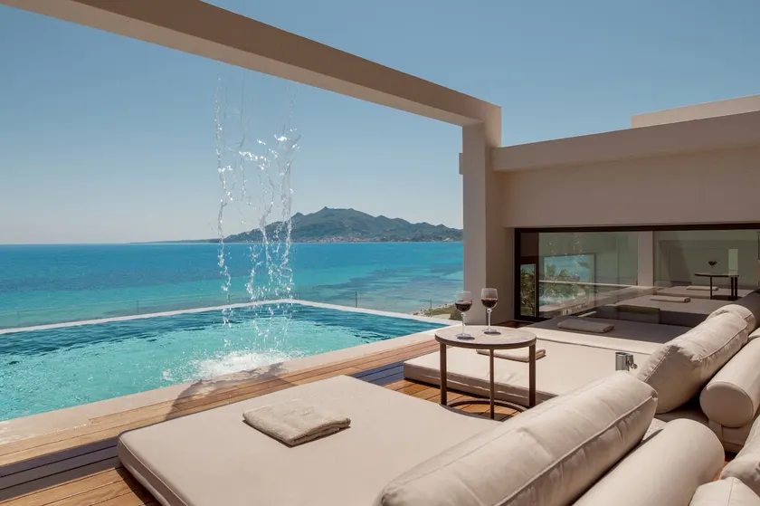 Nerea Deluxe SeaFront Villa, Iconic Infinity Pool, By ThinkVilla - Image 1