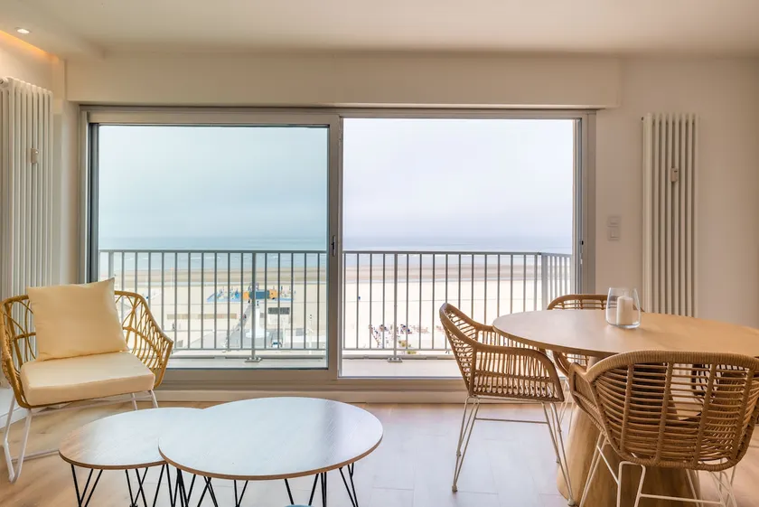 Apt med balkon og havudsigt, 4 personer, WI-FI, fuld syd klassificeret 3 stjerner - Image 1