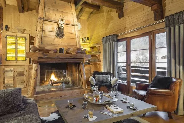 Restauriertes Bauernhaus in einem 5 * Chalet, La Clusaz, 12 Personen, am Fuße der Pisten, Schwimmbad - Image 1
