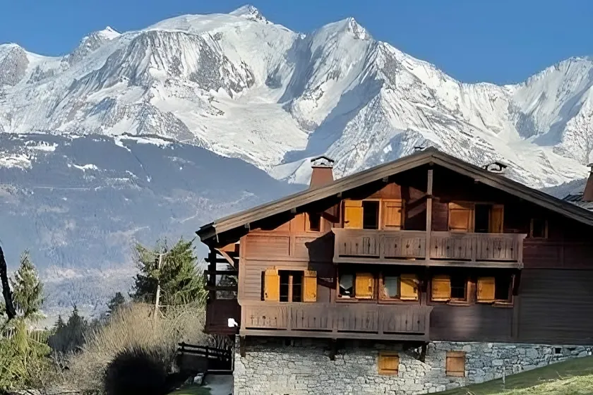 Familjchalet i Combloux, exceptionell utsikt över Mont Blanc (12 p) - Image 1