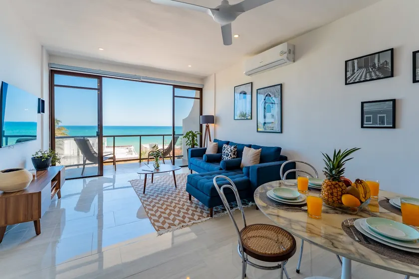 Condo vista al mar, alberca rooftop Chixchulub - Image 1