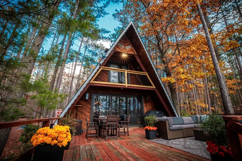 Lakefront A-Frame | Kayaks, Fire Pit & Hot Tub - Image 1