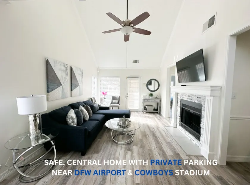 DFW Home Near Airport & AT&T w/ Private Parking - Image 1