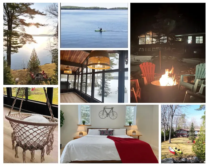 Lakefront 5BR Cottage | Dock, Kayaks, Firepit, A/C - Image 1