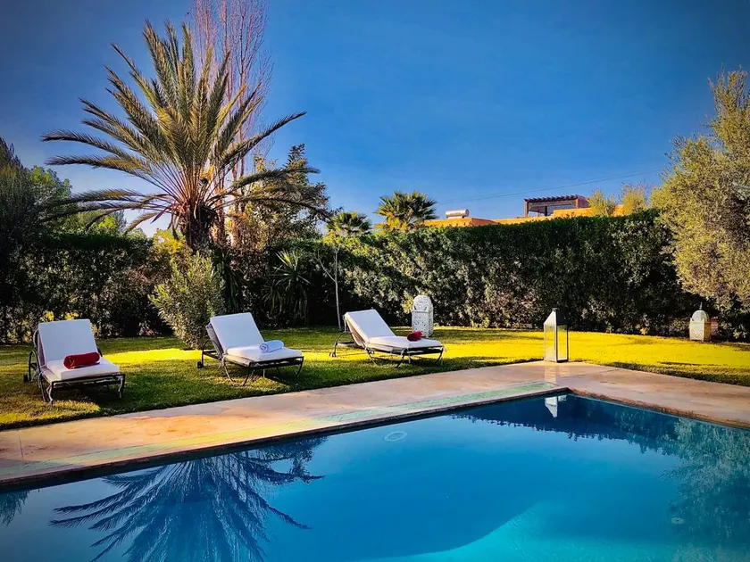 Marrakech villa private pool - Image 1
