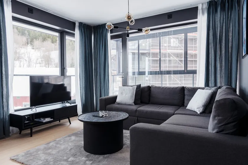 Modern, Slopeside Flat w/ Sauna - Image 1