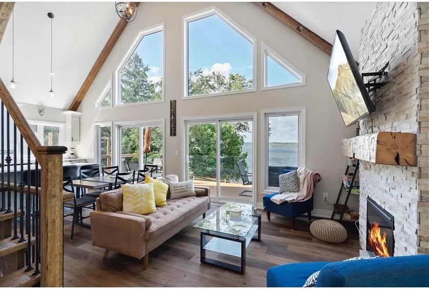New Hot Tub • Modern Lakefront Cottage - Image 1