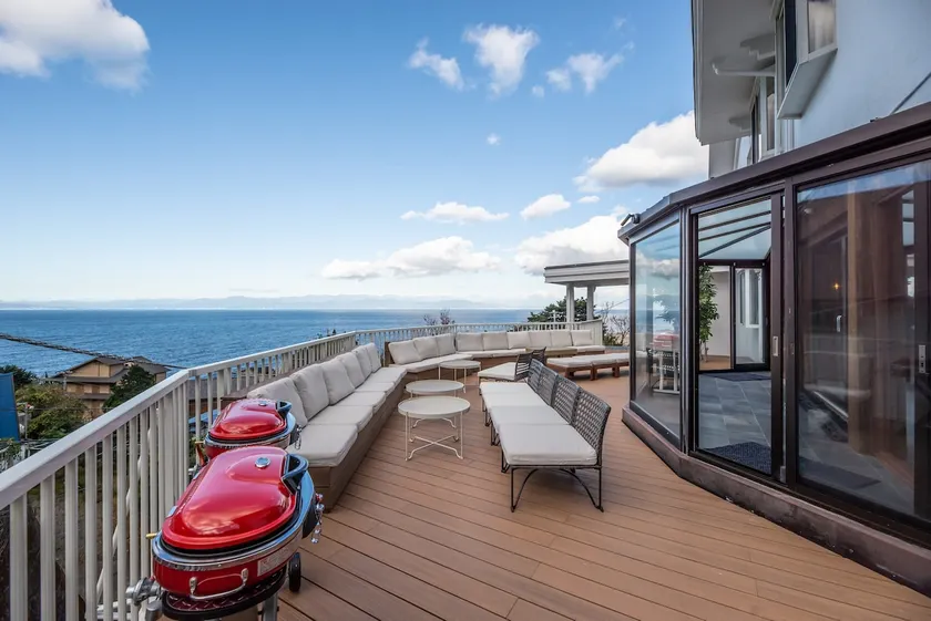 [Izu Kuralen Villa Bacchus] Sunset ocean view, 1 building, private, 2 large baths & terrace (1-20 people) - Image 1