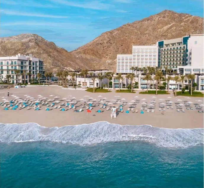 Address Beach Resort Fujairah Apartment 2 Bed Rooms and Small Bed Room - Ground Floor 3011 - Image 1
