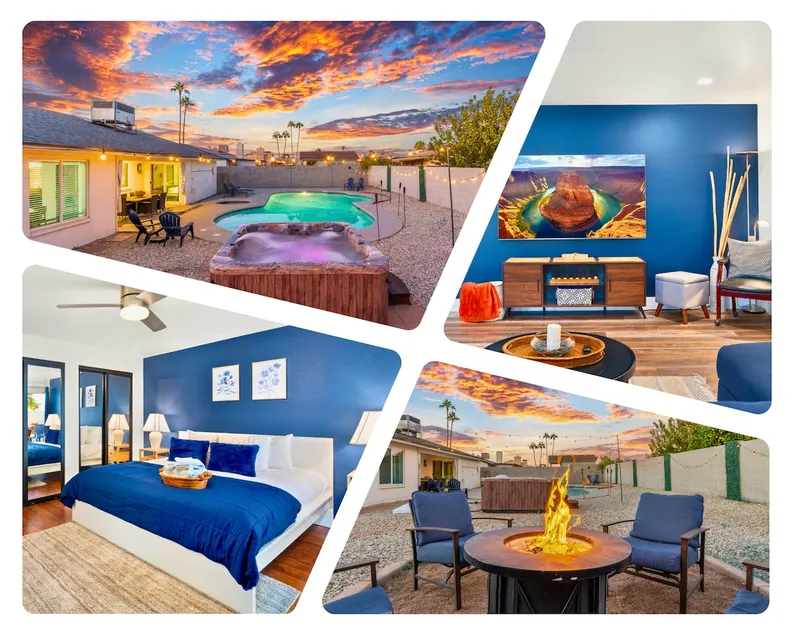 Cozy 3BR Stadium Oasis! Pool + Hot Tub + Fire Pit - Image 1