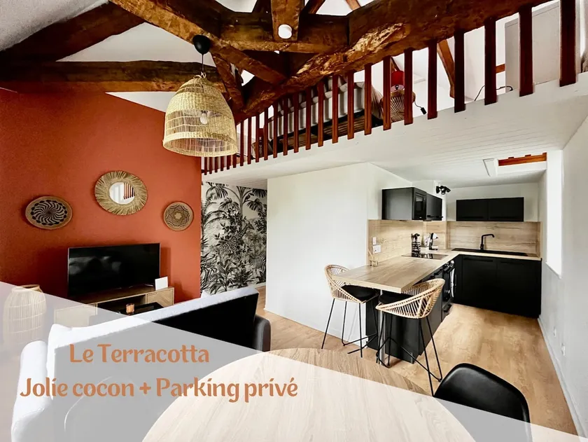 Nice cocoon + private parking – Le Terracotta - Image 1