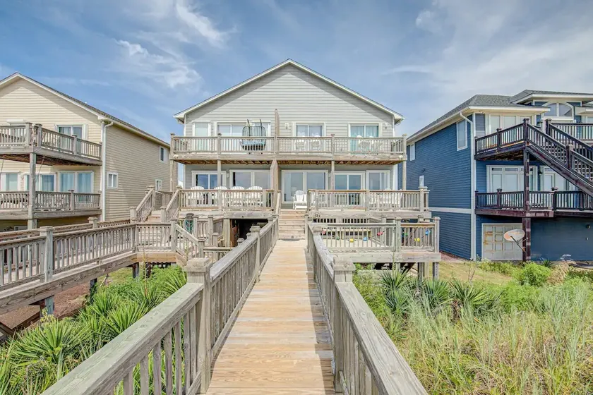 Sittin' In The Sand A | 4BR Oceanfront | Spacious - Image 1