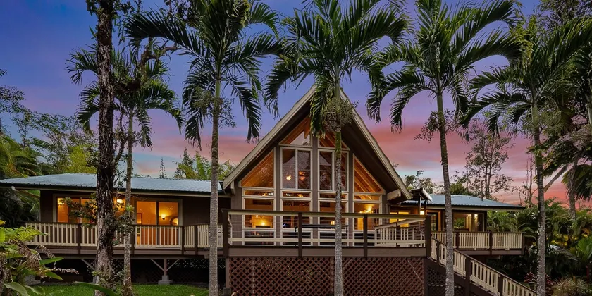 Hawaiian-style A-Frame in Keaau - Image 1