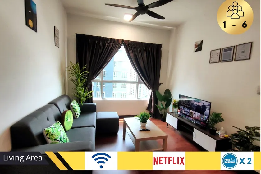 #GA8, Homely 2R2B Relaxing Skyline Views - Image 1
