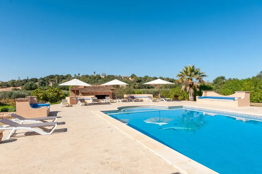 Casa Fina, för 12 personer och rymlig pool i Felanitx -4477A- - Image 1