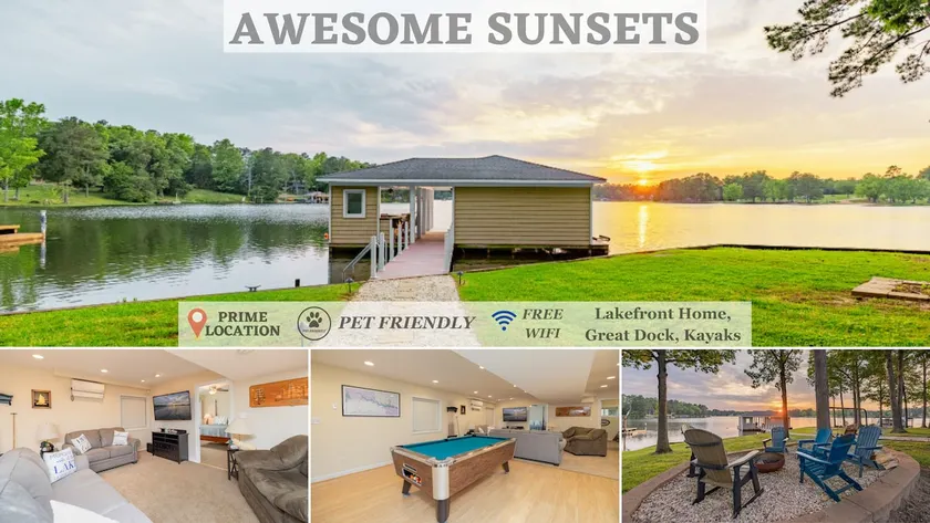 Firepit, Dock, Pool table, Dock Bar, Kayaks - Image 1