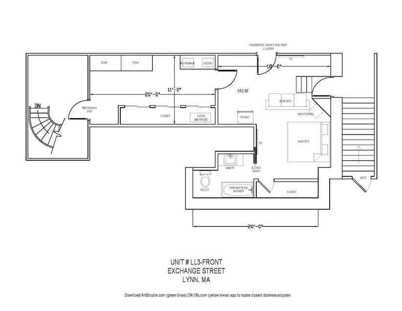Cozy lower-level studio - Image 1