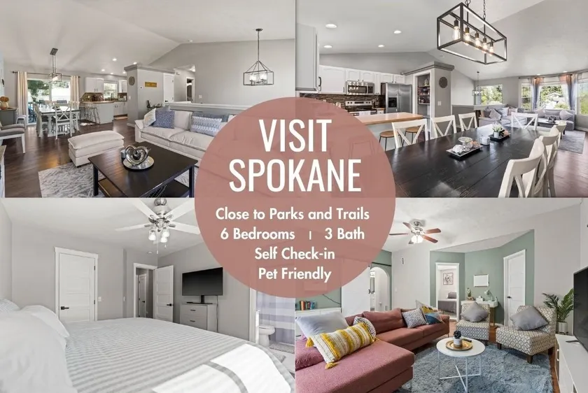 6BR/3BA House | 2nd Living and Entry | 18 Guests - Image 1