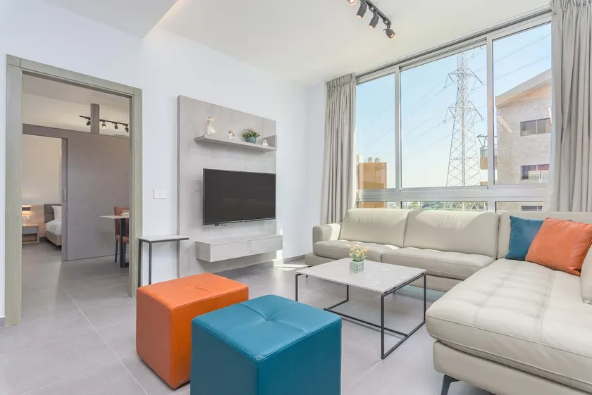 Grey 301: Modern 2-Bedroom Apartment in Awkar - Image 1