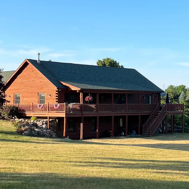 Deer Lodge Log Cabin with hot tub - Image 1