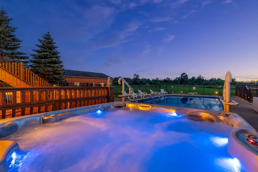 9BR Family Retreat w/Pool, Hot tub, Sauna, Pond - Image 1