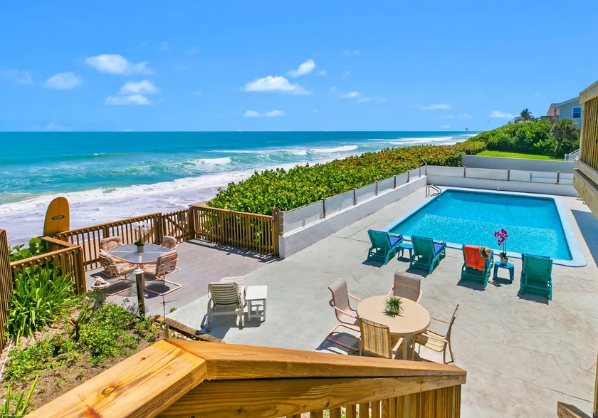 Oceanfront/Beachfront home with heated pool - Image 1