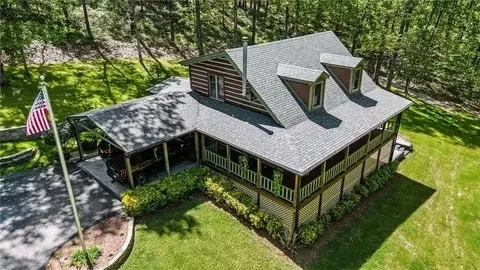Cabin, Krystal Blue - Image 1