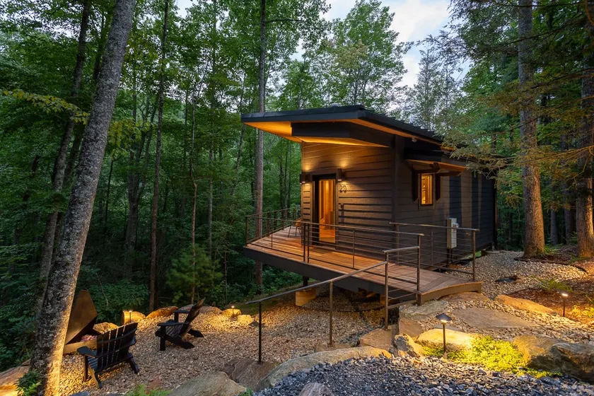 Spring Mountain Forest House | Creekside Cabin - Image 1