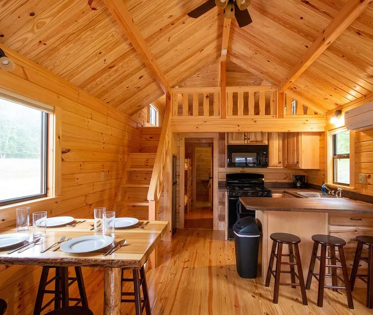 Deluxe Cabin C at Wild Acadia - Image 1