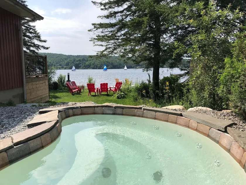 Lac D'Argent Chalet *waterfront*spa*sauna*nature - Image 1