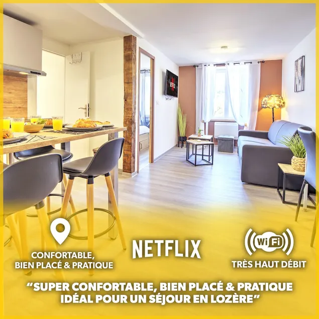 Le Sabot - Netflix/Fiber Wi-Fi/Terrace - 4 people - Image 1