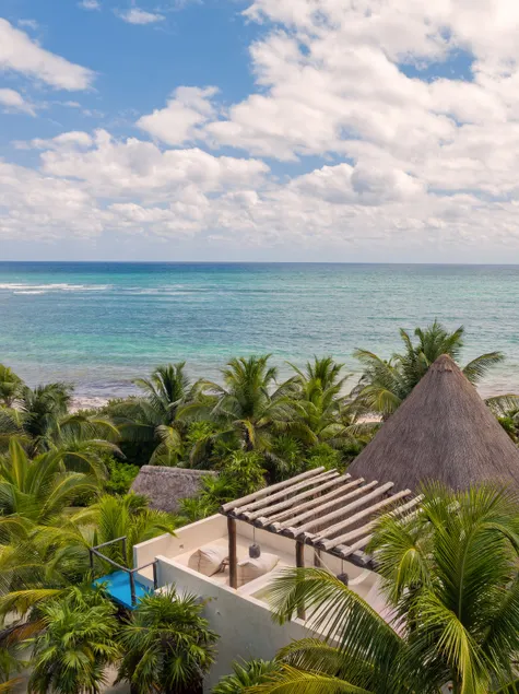 Beach Front Villa In Sian Kaan With Private Chef - Image 1