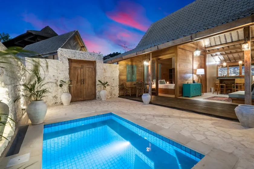 WARNA VILLAS- Villa Hijau Green Style 2 bdr w Pool & Kitchen Uluwatu - Image 1