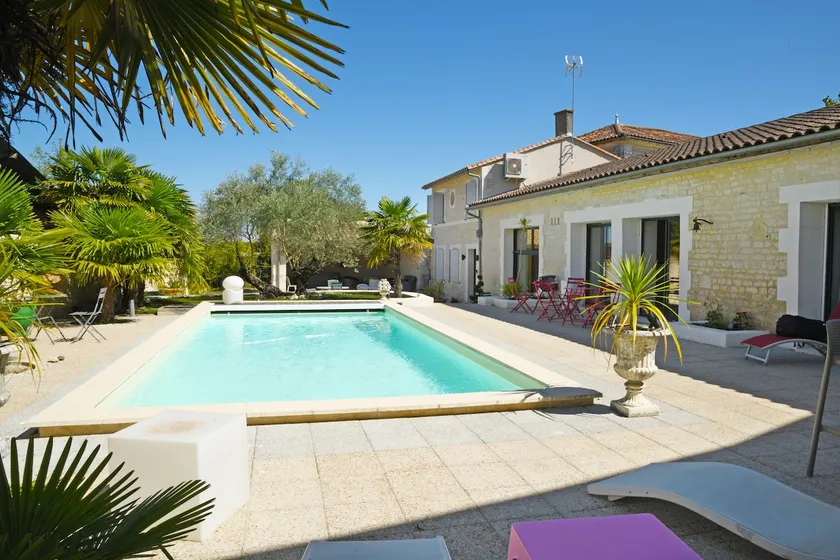 House with heated swimming pool and jacuzzi - Image 1