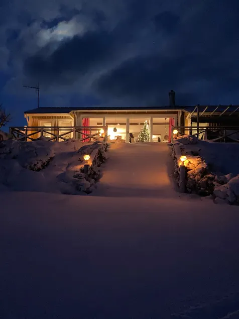 Nice cottage in Blåvik with wood-fired sauna - Image 1