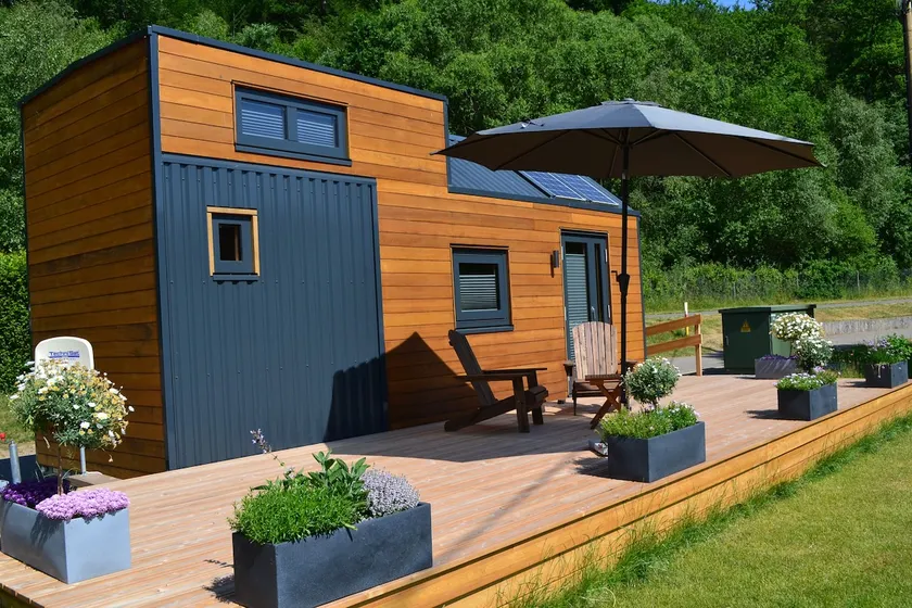 Vacation house ”Tiny Haus Waldcamping” Prüm Eifel - Image 1