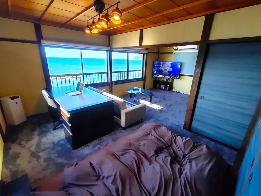 [3 seconds to the sea] [25 minutes by car to Funaya Igene] Superb ocean view BBQ, entire building rental accommodation - Image 1