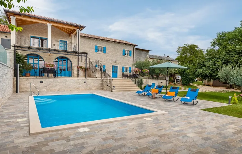 Beautiful villa Dussich with pool near Oprtalj - Image 1