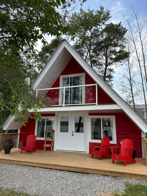 The Red A-frame Cottage - Image 1