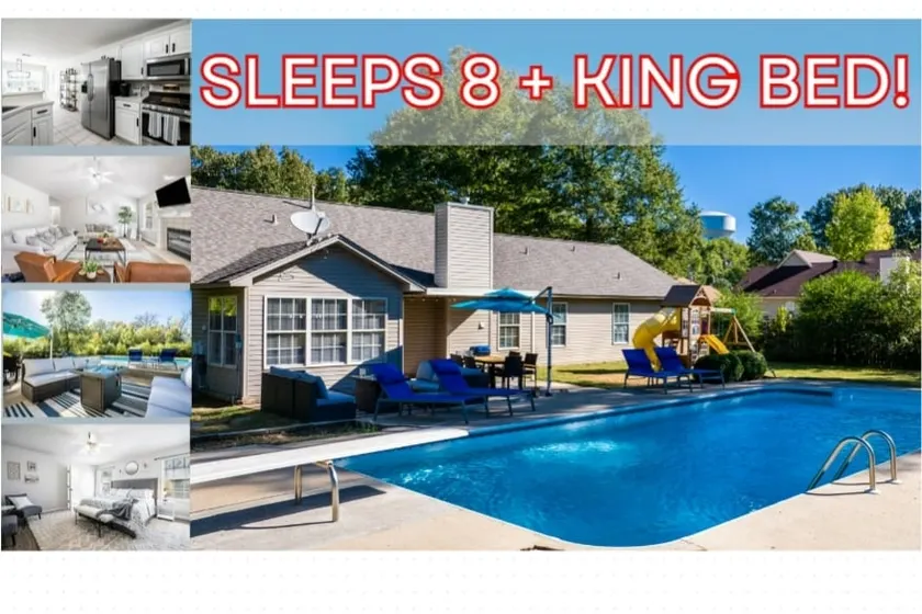 Pool Oasis w King Bed Firepit - Image 1