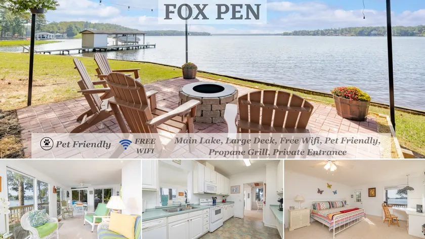 Great! Main Lake View, Pet-Friendly, Firepit, Dock - Image 1