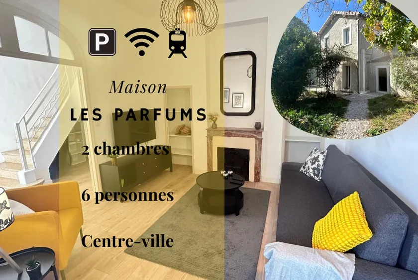 027-Maison, 2chambres, jardin, parking, central - Image 1
