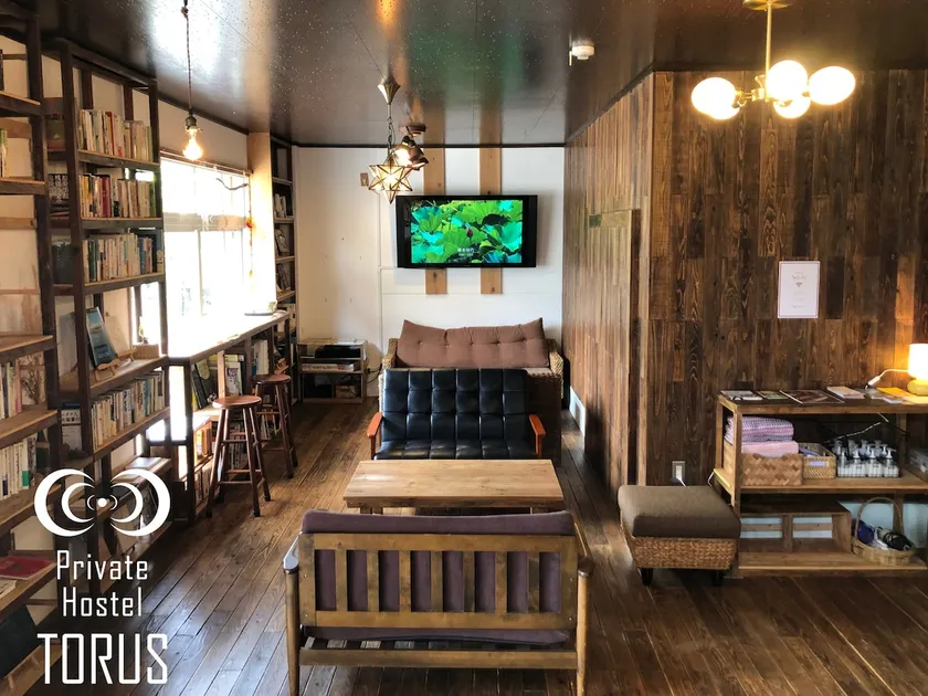[Entire building] Shuzenji Onsen Center. TORUS, accommodation with a day-use hot spring bath ticket (same price for up to 4 people) - Image 1