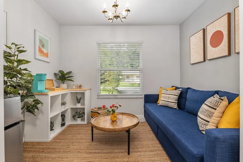 Serenity Terrace | King Bed • Lounge & Coffee Bar - Image 1