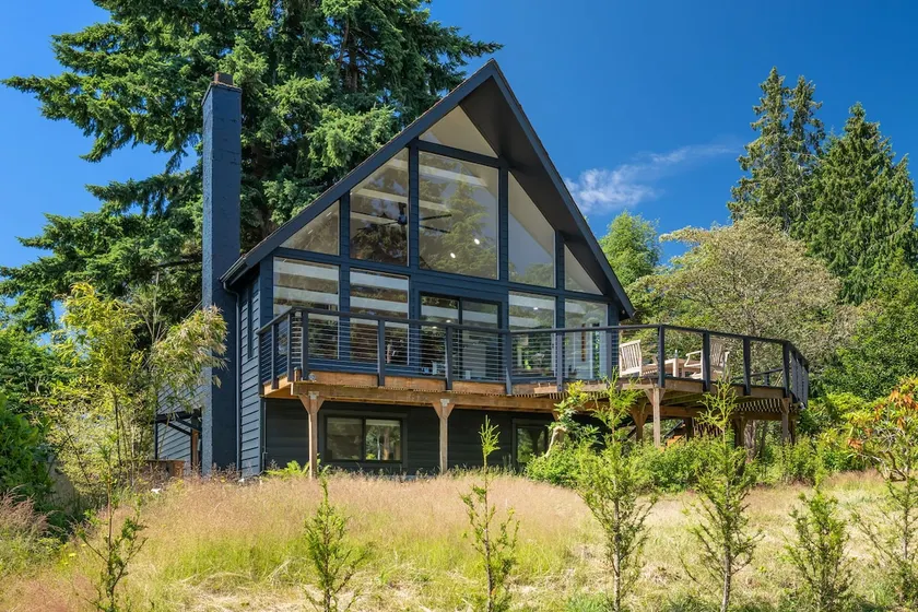 Renovated A-frame water view - Image 1