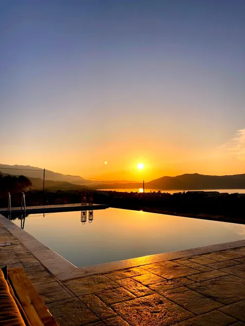 Blue Harmony villa Heated Pool Panorama - Image 1