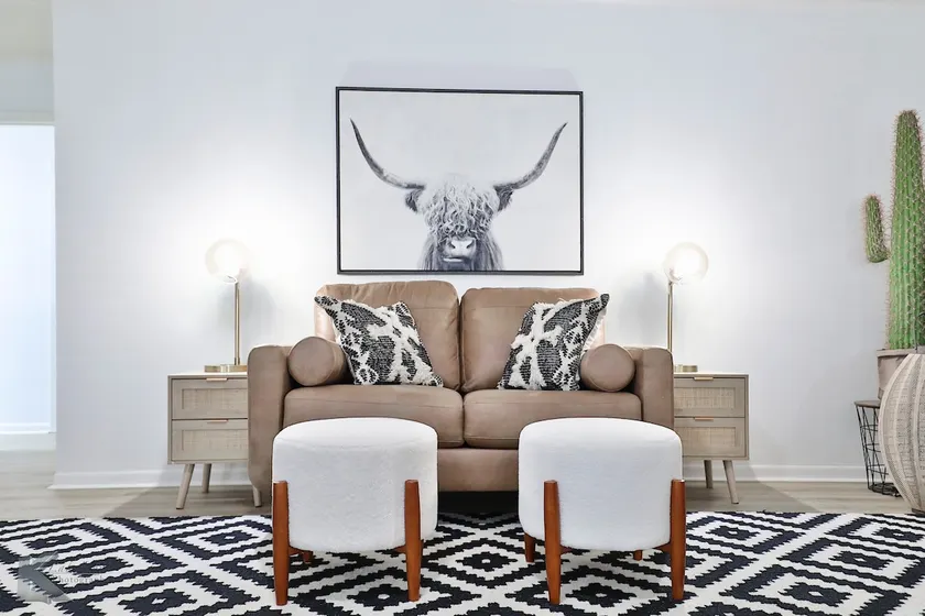 Cozy Cowhide Camp - Image 1