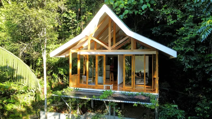 Remote Home near Secret Lagoon with Motorcycle - Image 1