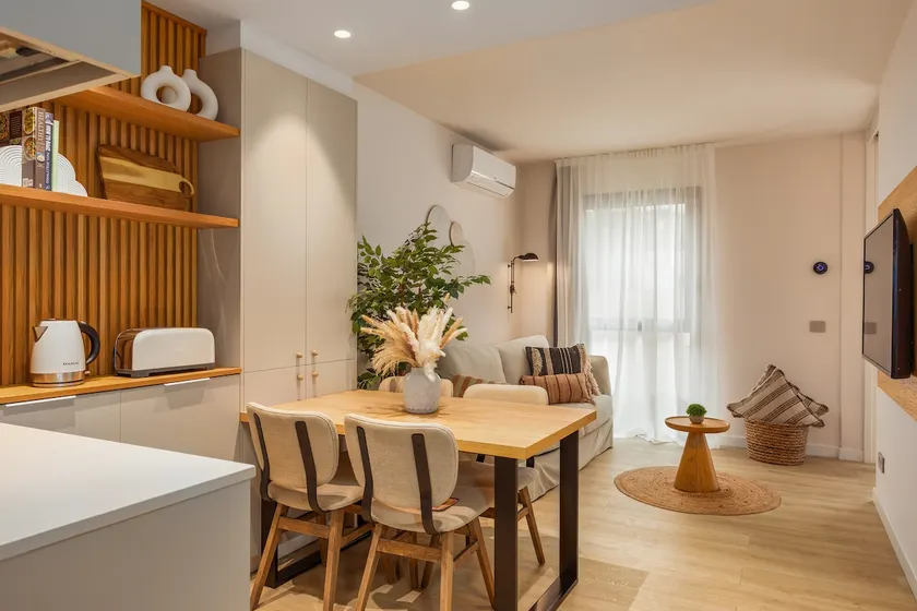 Marconia Residence, Apartment with double bed and - Image 1